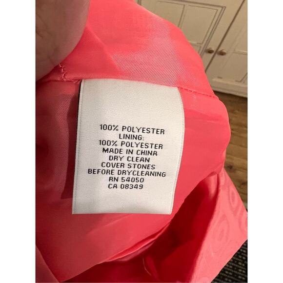 NWT Vintage Nipon Boutique 2 piece set outfit dress jacket pink size 10 Barbie - Picture 6 of 7
